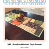 Random Windows Quilted Table Runner Pattern #545 - Image 6