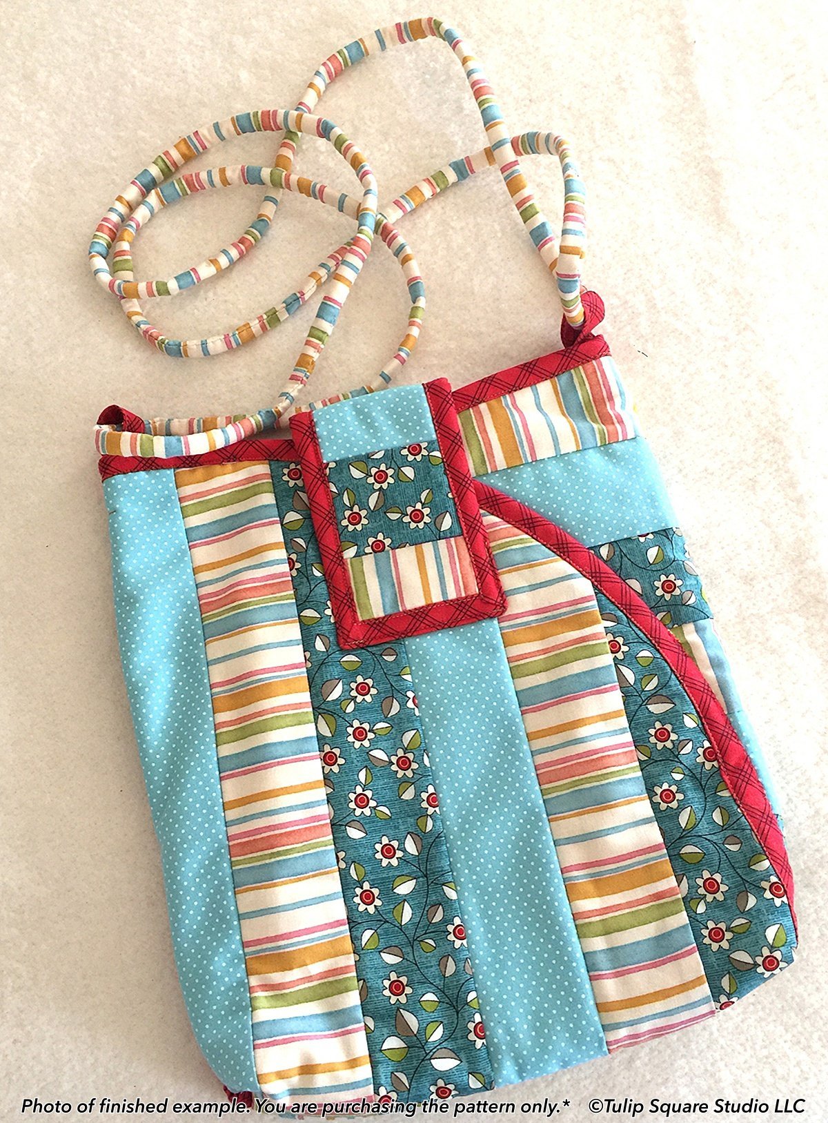 Quilted bag, patchwork bag, handmade bag, handbag made of co - Inspire  Uplift