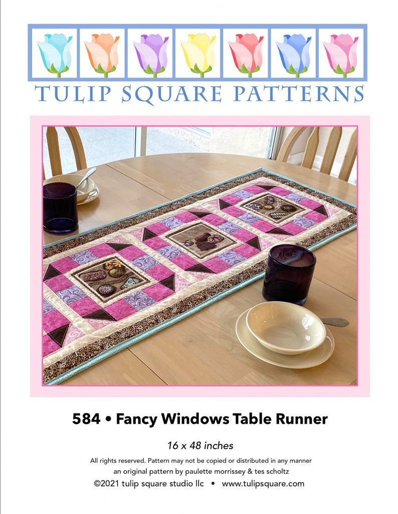 Pattern Bundle - Three Block Style Quilted Table Runner Patterns ...