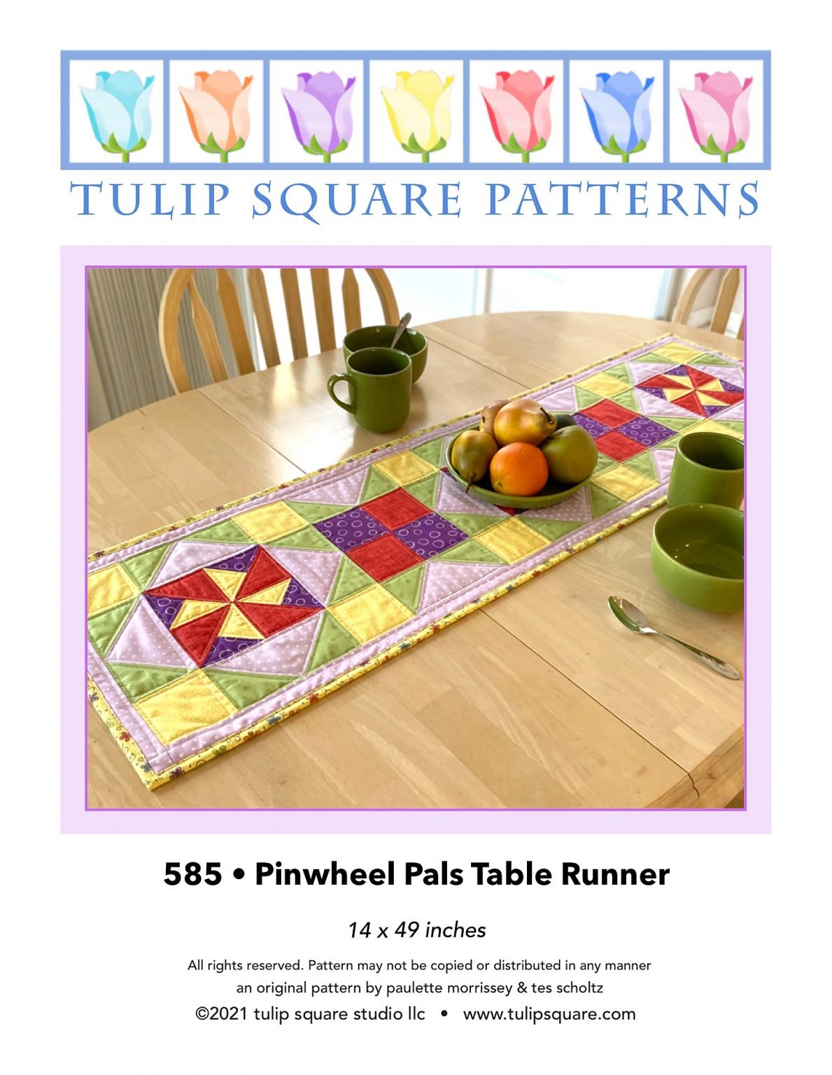Pattern Bundle - Three Block Style Quilted Table Runner Patterns ...