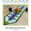 English Garden Quilted Table Topper Pattern #589 - Image 7