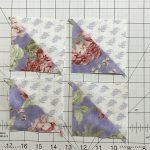 How to make disappearing half square triangles quilt blocks - Tulip ...