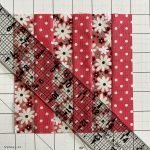 How to make disappearing stripes quilt blocks - Tulip Square ~ Patterns ...