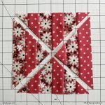 How to make disappearing stripes quilt blocks - Tulip Square ~ Patterns ...