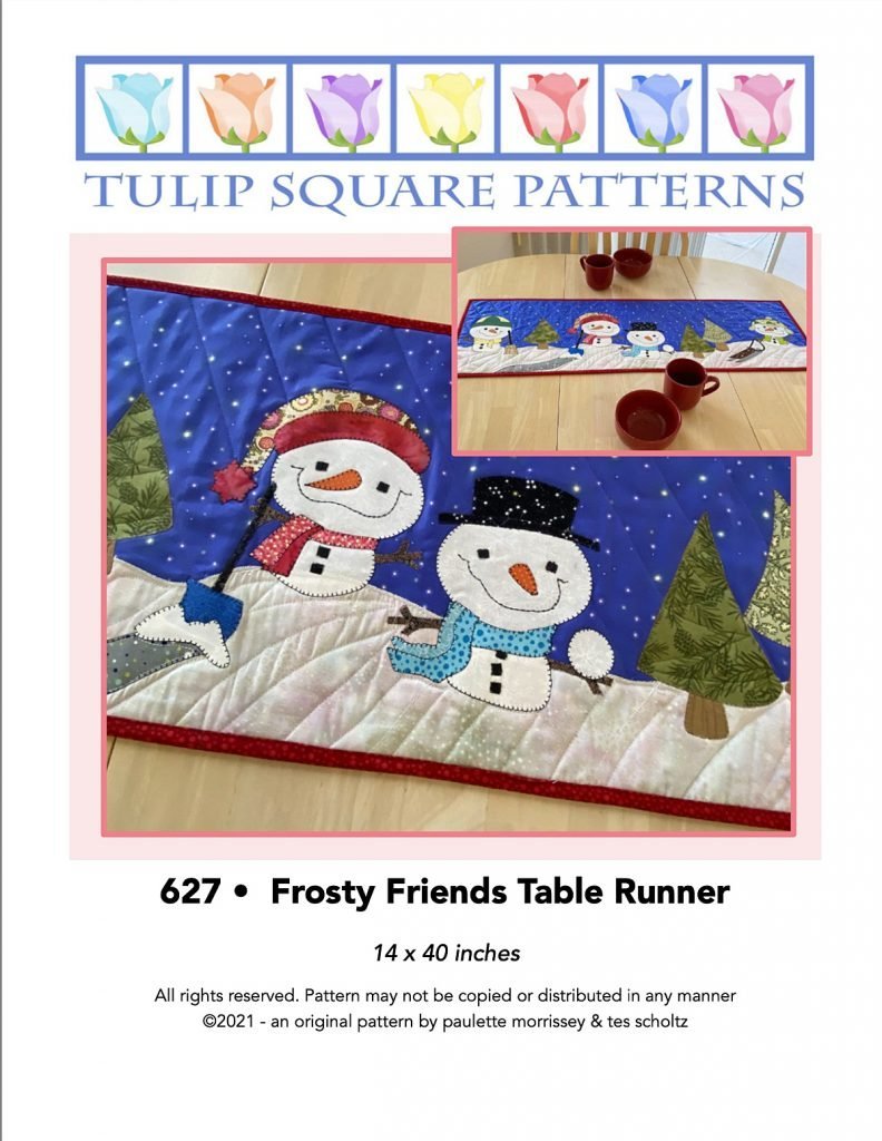 Frosty Whiskers Quilted Table Topper NCU0NTD567