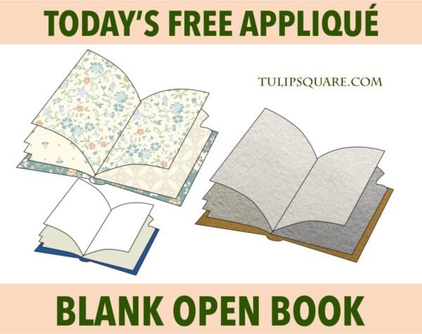 free-appliqu-pattern-blank-open-book-tulipsquare