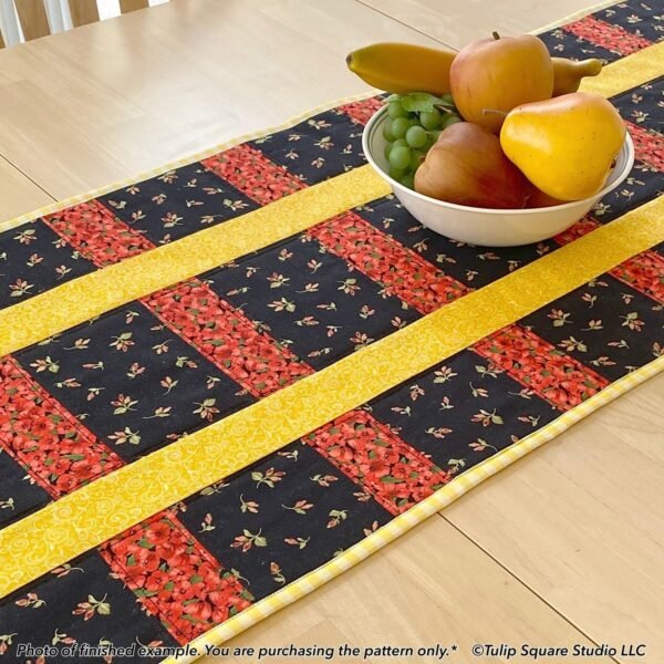 632 Quilted Table Runner Pattern