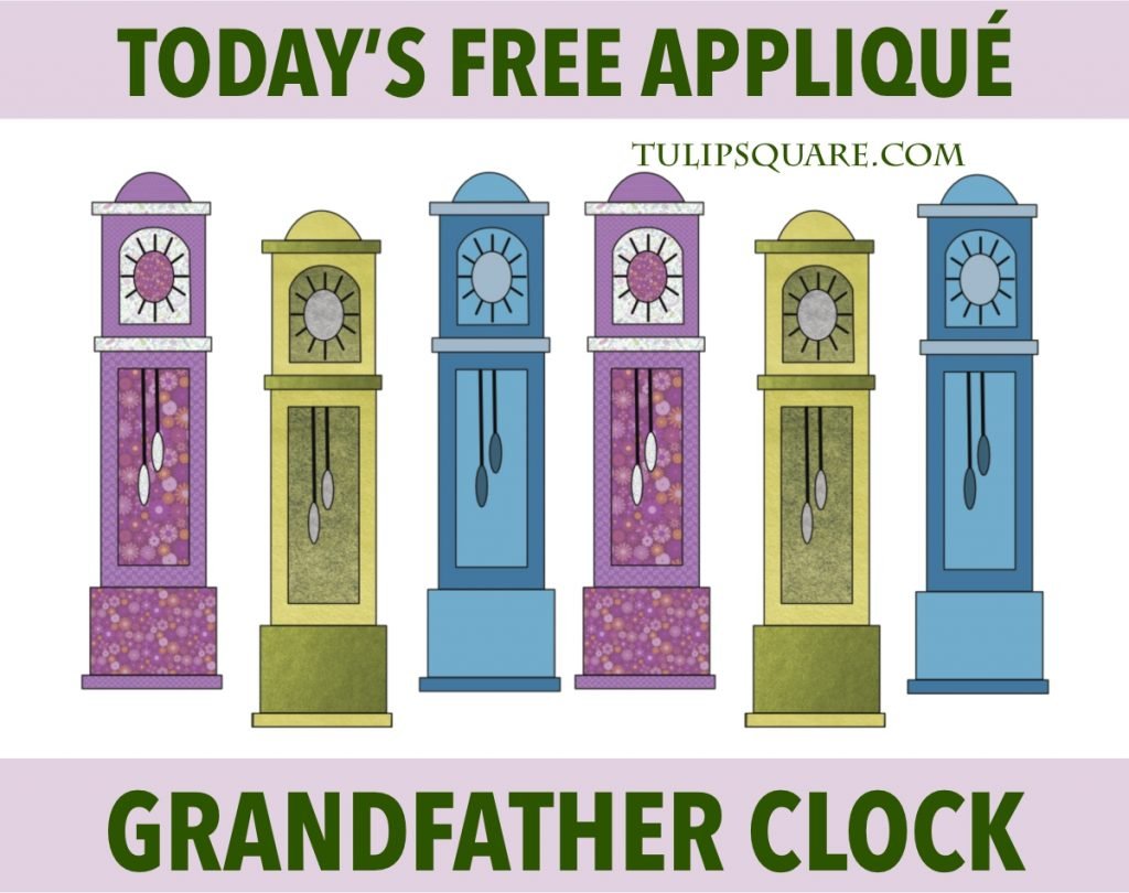 grandfather-clock-appliqué-pattern