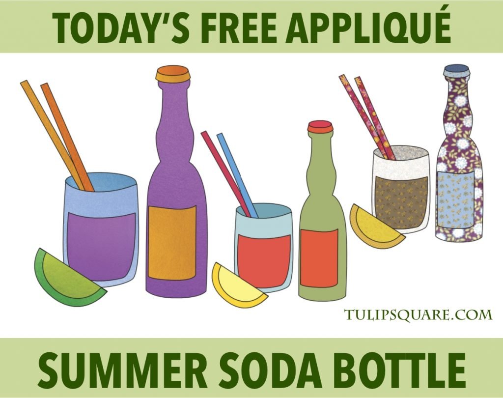 summer-soda-bottle-free-appliqué-pattern