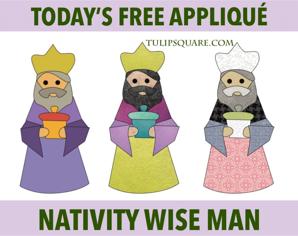 nativity-wise-man-free-appliqué-pattern