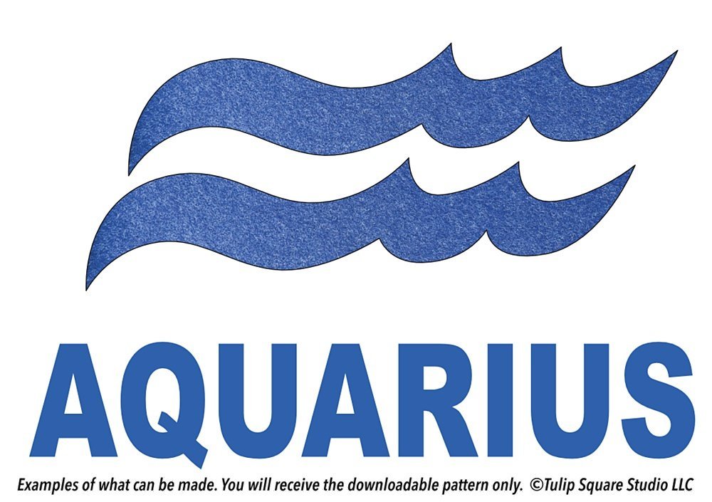 zodiac-aquarius-appliqué-pattern