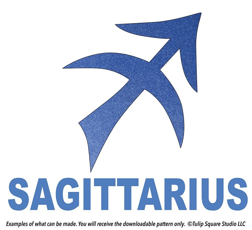zodiac-sagittarius-appliqué-pattern