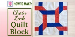 chain link quilt block