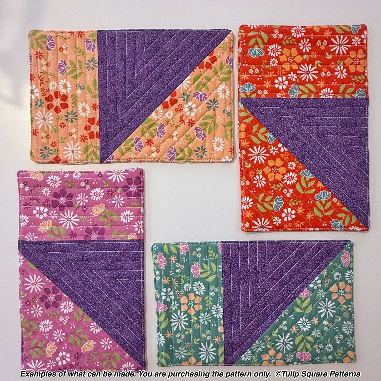 coffee and mug mats pattern examples