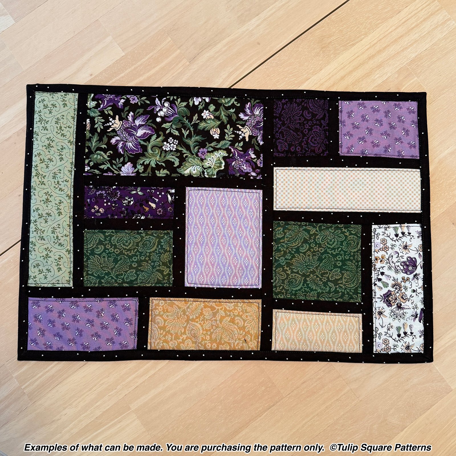 Cobblestone Path Quilted Placemat Pattern #648 - Image 7